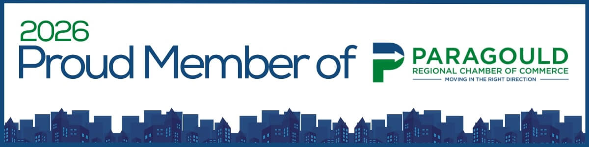 Proud Member of the Paragould Chamber of Commerce