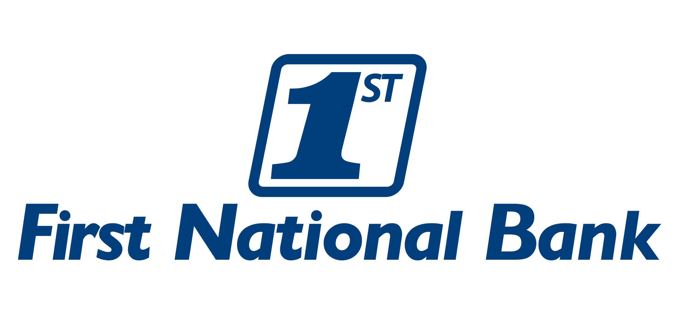 First National Bank Logo
